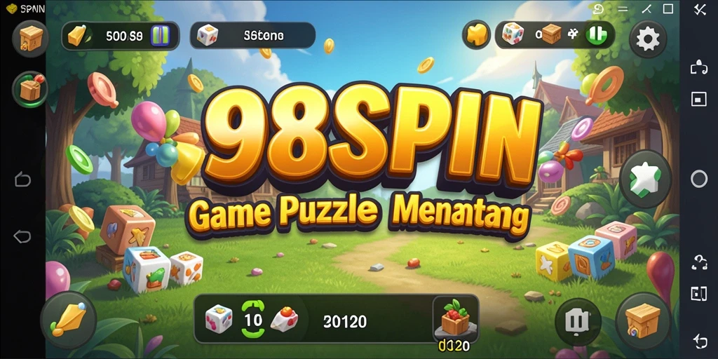 Tampilan gameplay Puzzle yang menantang dan inovatif di 988SPIN.