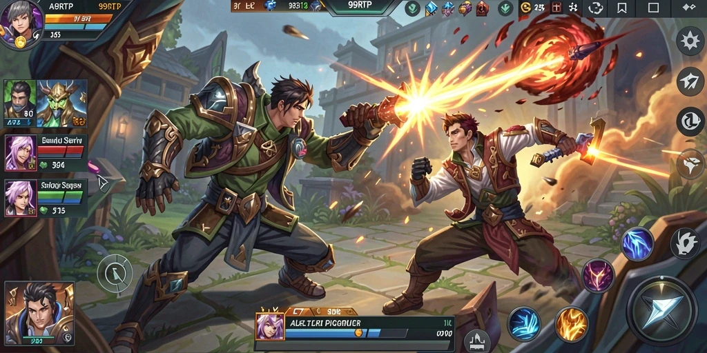 Gameplay seru 99RTP dengan aksi hero yang menegangkan.