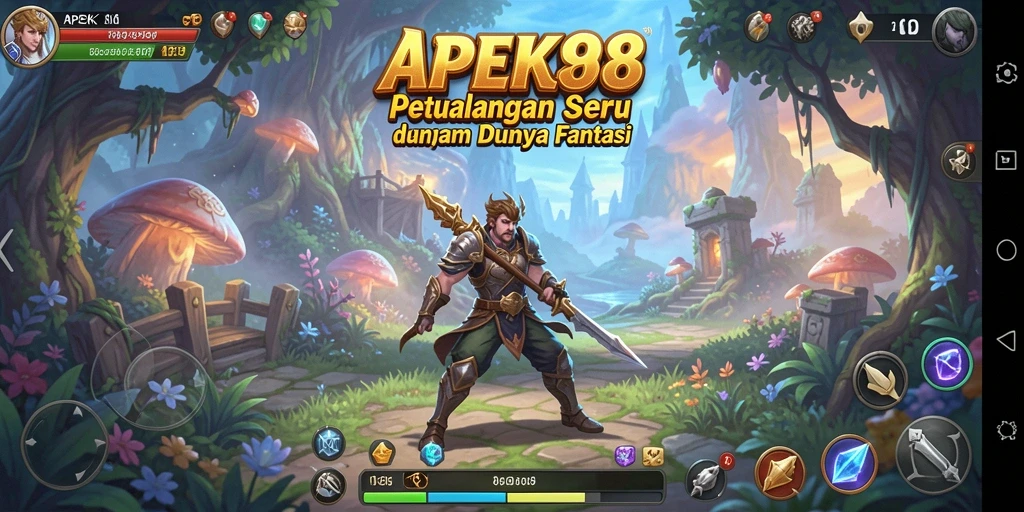 Tampilan screenshot APEK88 yang menunjukkan aksi petualangan yang seru.