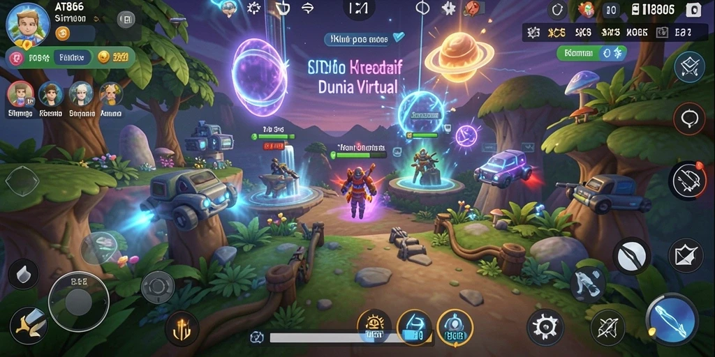 Tangkapan layar gameplay AT866 menampilkan pengalaman simulasi yang mendalam.