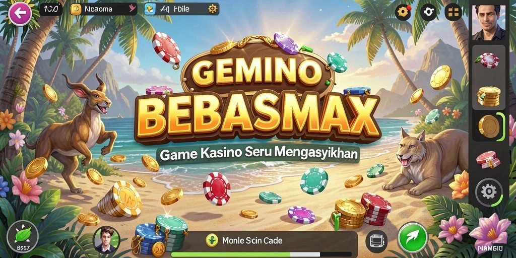 Tangkapan layar gameplay Kasino BEBASMAX yang menakjubkan.
