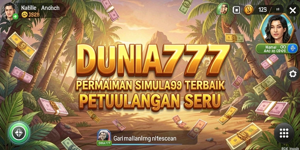 Tampilan gameplay DUNIA777 yang seru dan interaktif.