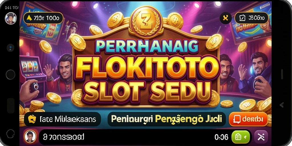 Tampilan menarik dari gameplay Slot di FLOKITOTO.
