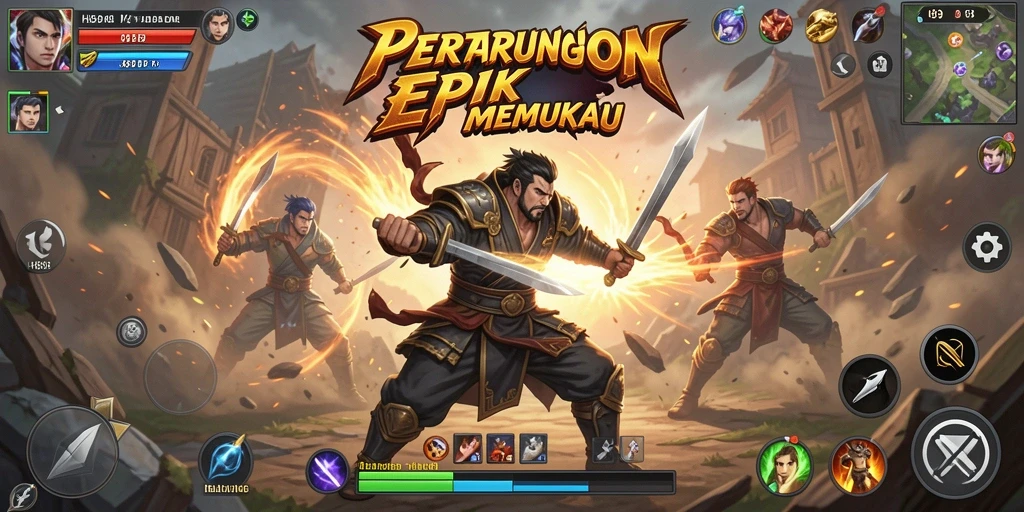 Tampilan gameplay H89 yang mendebarkan dalam pertarungan Fighting.