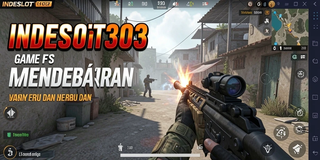 Gameplay intens di INDESLOT303 menampilkan pertempuran seru.