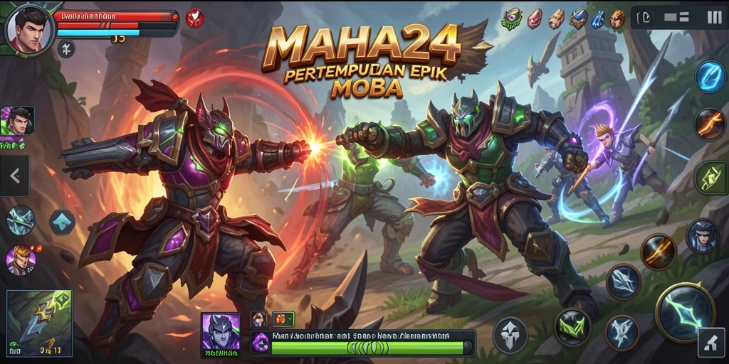 Tampilan seru dari pertempuran intens dalam MAHA24.