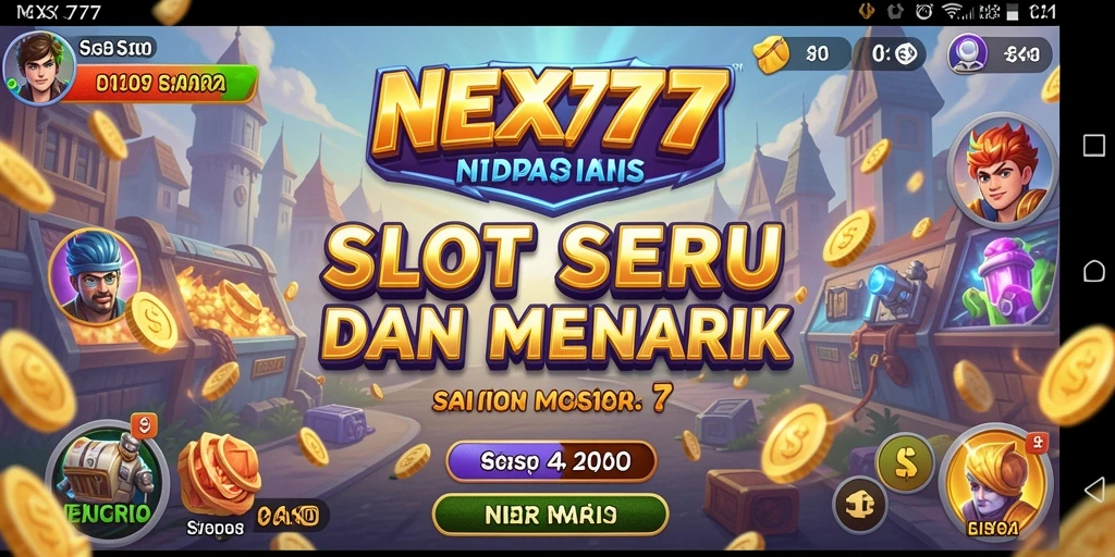 Tampilan gameplay Slot yang menarik di NEX777.