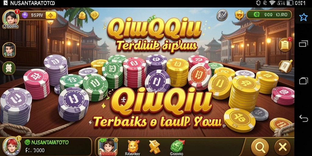 Tampilan gameplay QiuQiu yang seru di NUSANTARATOTO