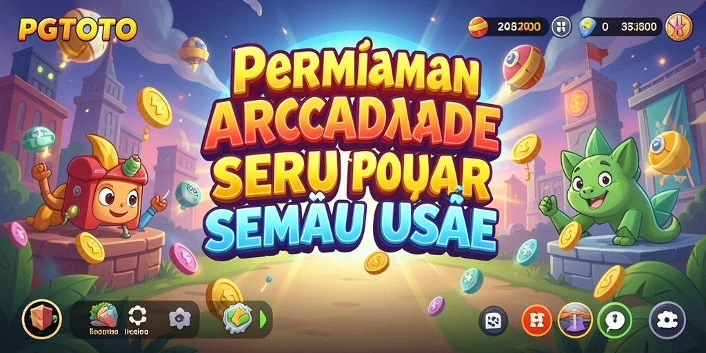Tampilan gameplay seru PGTOTO dalam aksi Arcade.