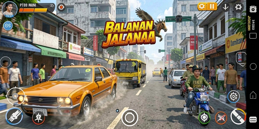 Gameplay balap yang seru dan menantang di PT89.