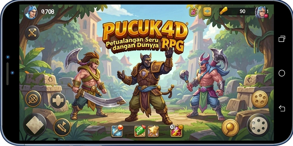 Gameplay seru dalam dunia RPG PUCUK4D yang penuh petualangan.