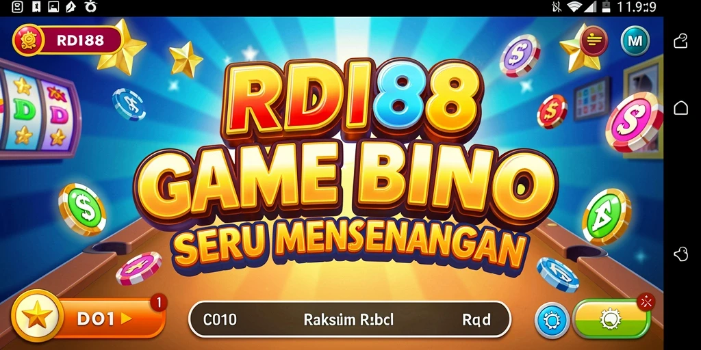 Tampilan menarik dari gameplay Bingo di RDI88
