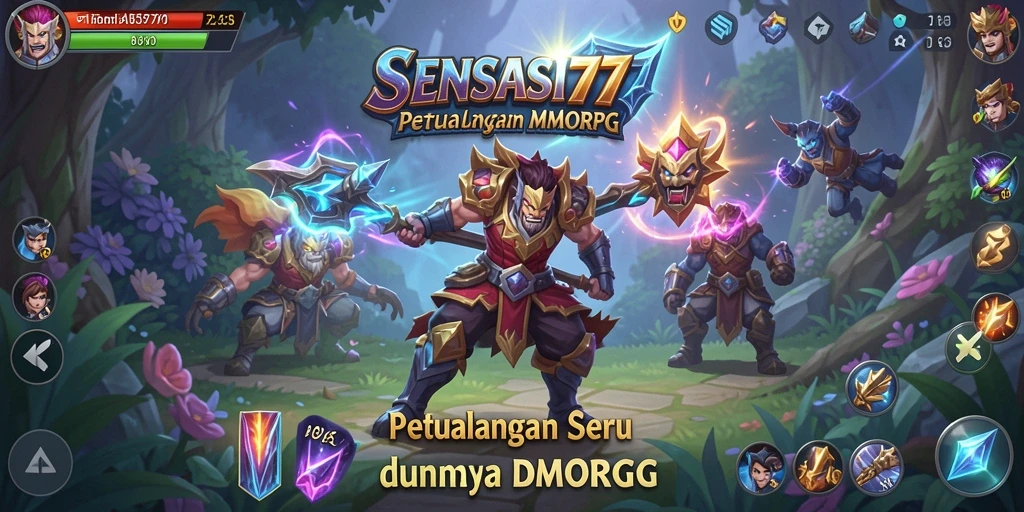 Tampilan aksi seru dalam pengalaman bermain SENSASI777.