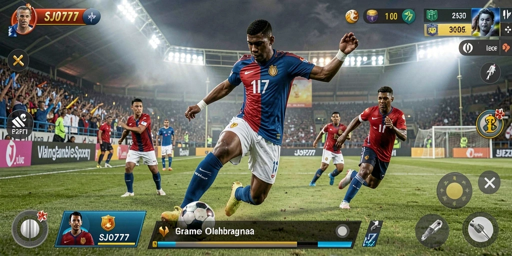 Tampilan seru dari gameplay SJO777 dalam pertandingan olahraga.