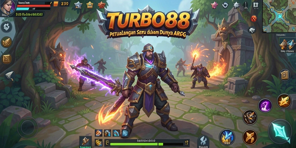 TURBO88: Menampilkan pertempuran epik dalam dunia ARPG yang menakjubkan.