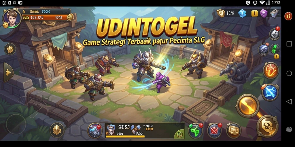 Gameplay intens dan seru di UDINTOGEL.