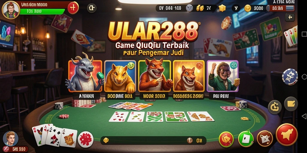 Screenshot gameplay QiuQiu ULAR288 yang seru dan menarik.